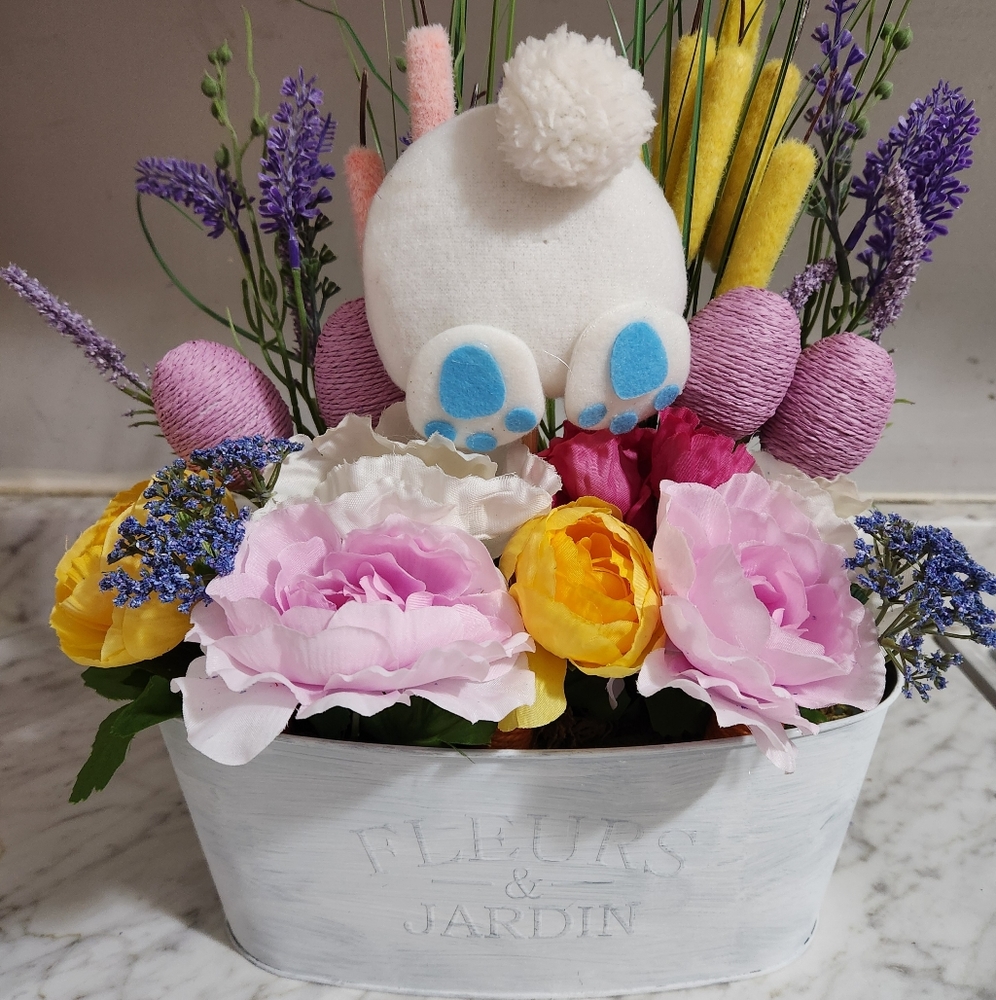 Easter flower arrangement